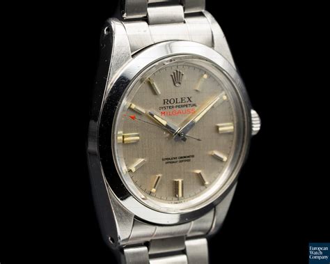 rolex milgauss silver logo|rolex milgauss price used.